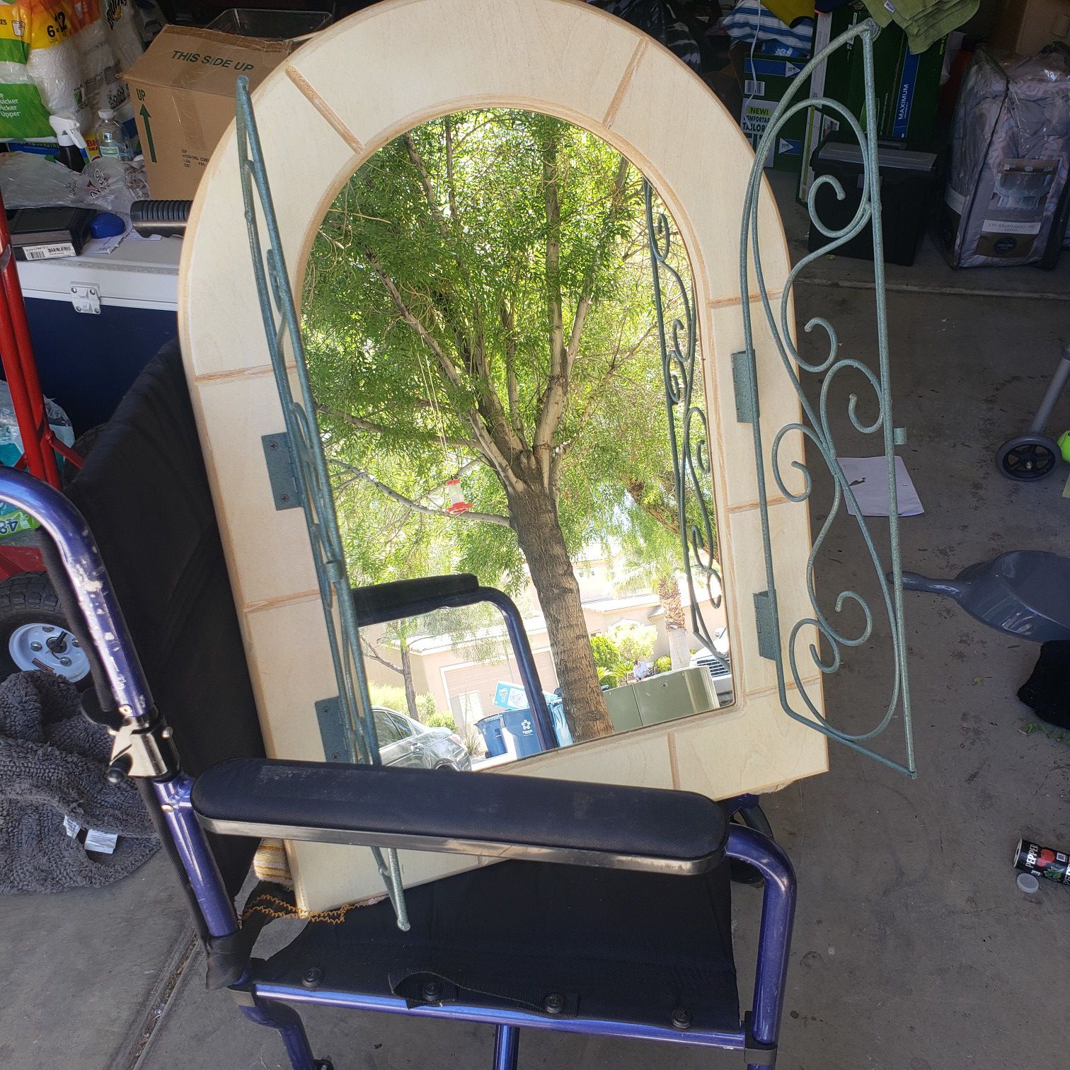 Wall mirror,. 30 inches tall