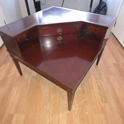Wooden Corner Desk
