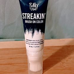 Punky Colour Streakin' Brush on Color Navy, Temporary Hair Color