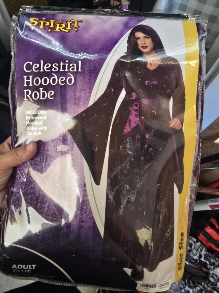 Celestial Hooded Robe Costume