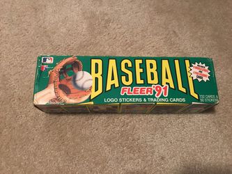 Fleer 91 Baseball cards