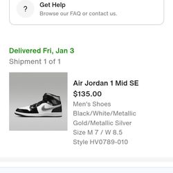 Air Jordan 1 Mid SE