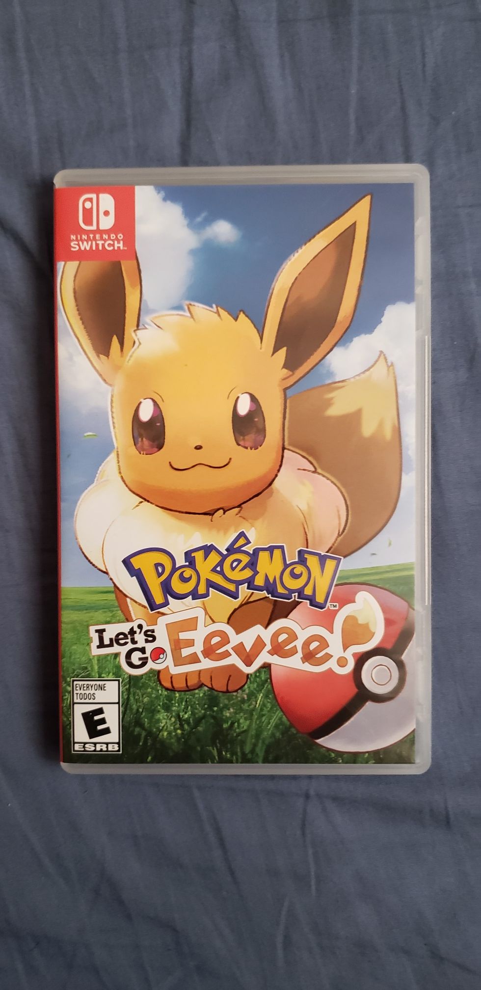 Nintendo Switch Pokemon Let's go Eevee for $35