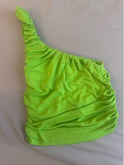 Neon Green Zara Top