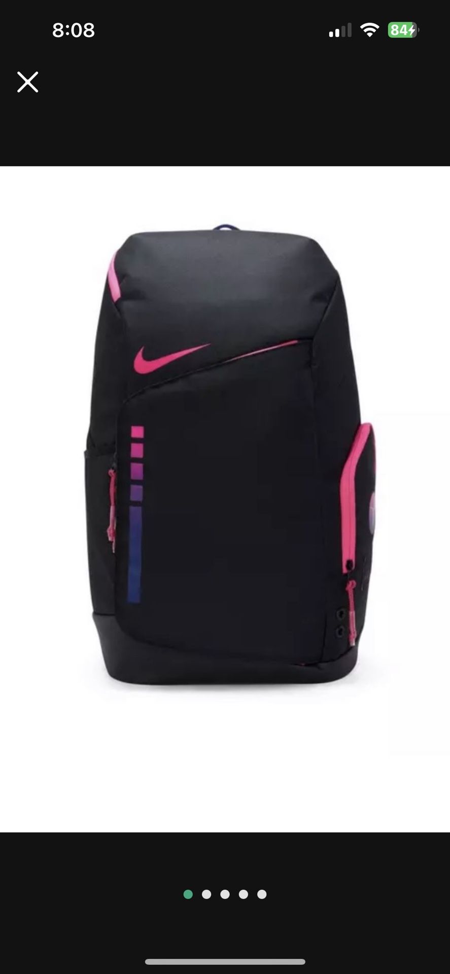 Nike Elite Backpack PINK $150