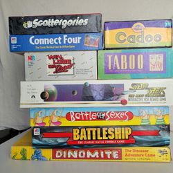 Board Games for Sale! (Incl. Rare Star Trek Game!)