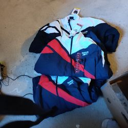 Reebok Wind Breakers.