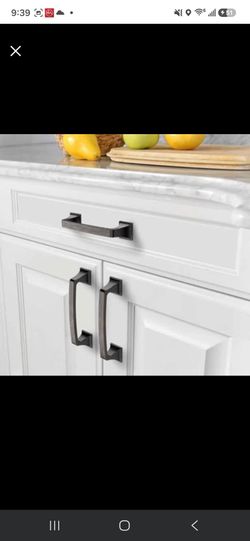 Amerdeco 35pk-5", 10pk-3.75", 10pk-6 1⁄4" Black Oil Rubbed Bronze Cabinet Pulls