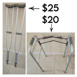 Crutches and Walker