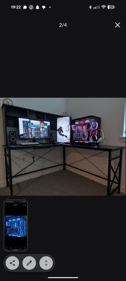 GAMING DESK L shape