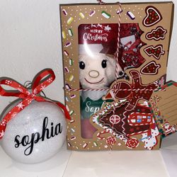 Personalized Elves And Ornaments 
