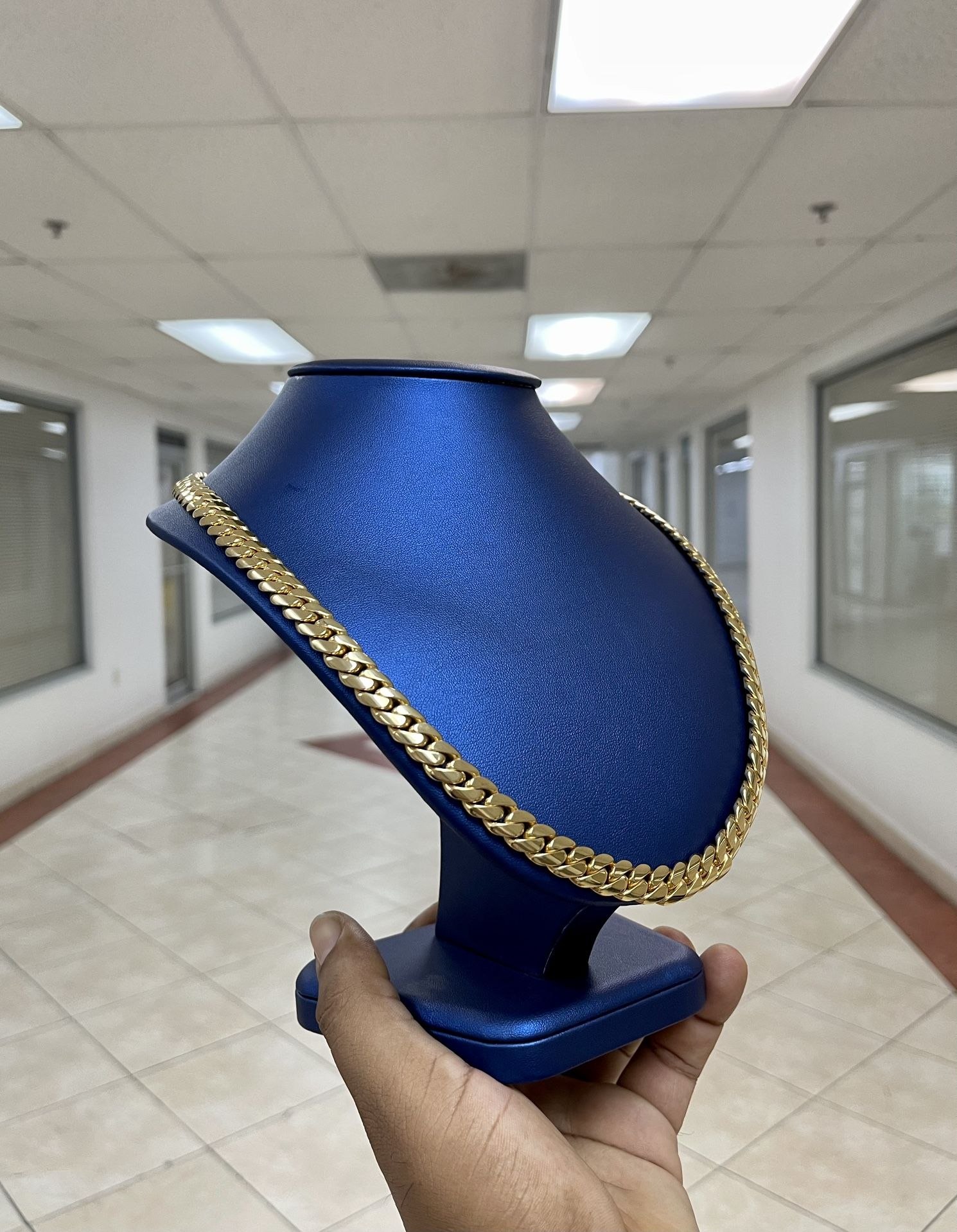 🦾😮‍💨10mm 26” Miami Cuban Link Chain 🅿️lated With Great Solution