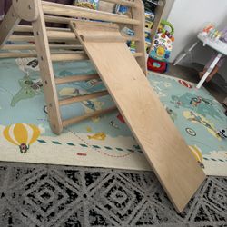 Lily & River Little Climber Pickler Triangle And Reversible Slide Montessori
