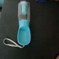 Pet Water Bottle, Potty Bag, And Food Container 