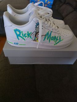 Rick & morty air force one's new!