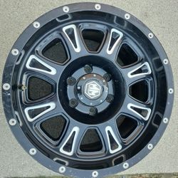 Set Of 4 - Mayham 17 Inch Wheels 6 Lug