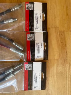 NEW ECS Tuning Stainless Steel Braided Brake Line Kit – BMW E90/E92/E82/F30/F32 (025321ECS01)