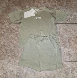 Zara Jaime embroidered set new