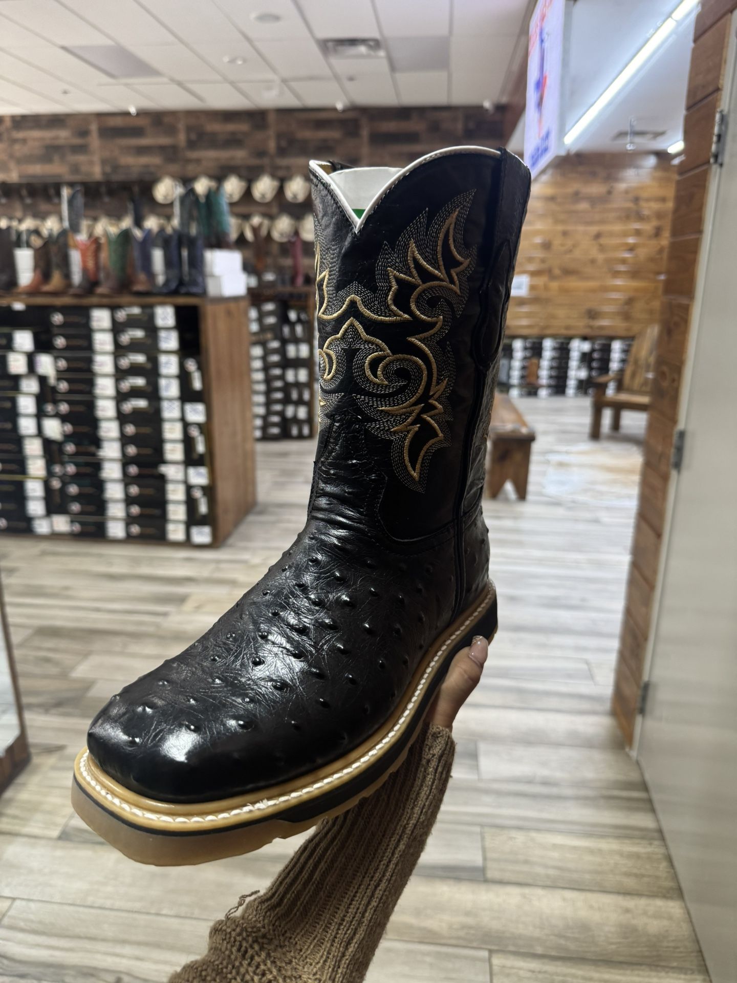 men work boots