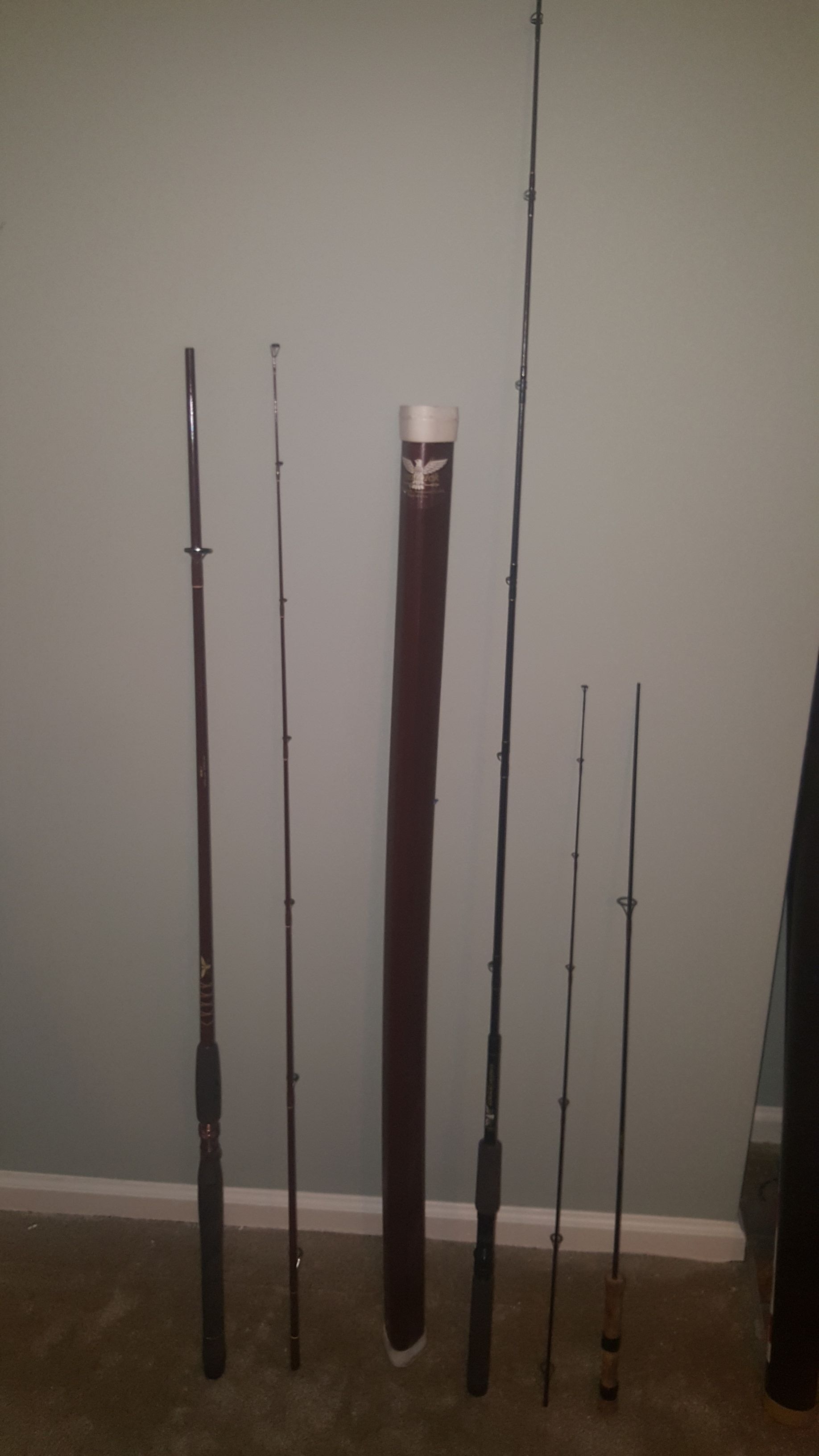 Fenwick Fishing Rods and Tube