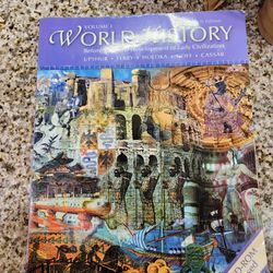 World History Volume 1 Fpurth Edition Textbook
