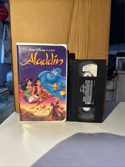 Disney Aladdin VHS Tape