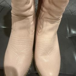 Pink Cowboy Boots
