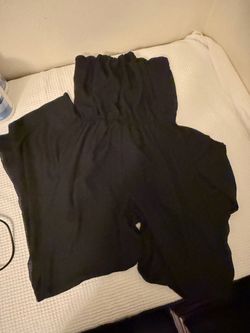 Women’s full length black pant set