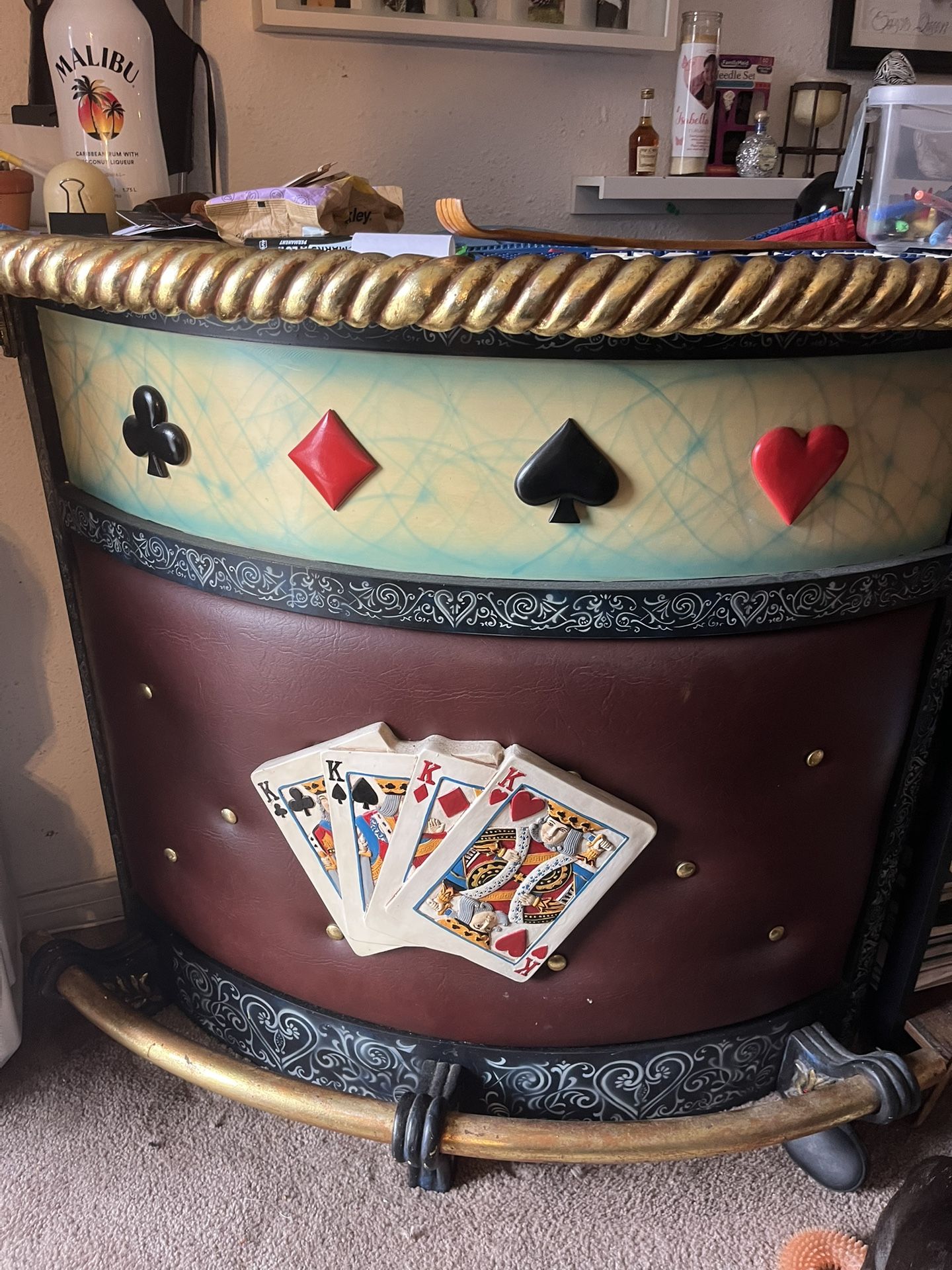 Bar And Stools. Make Offer