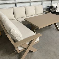 Aluminum Outdoor Patio Furniture Sectional *New*