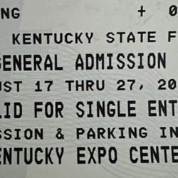 Kentucky State Fair Tickets