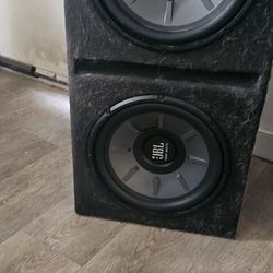 JBL STAGE 1220B DUAL 12-inch Subwoofers And Enclosure 