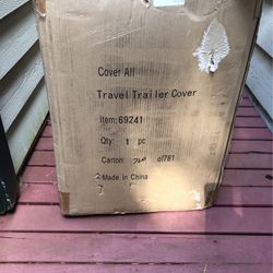 New Travel Trailer Cover