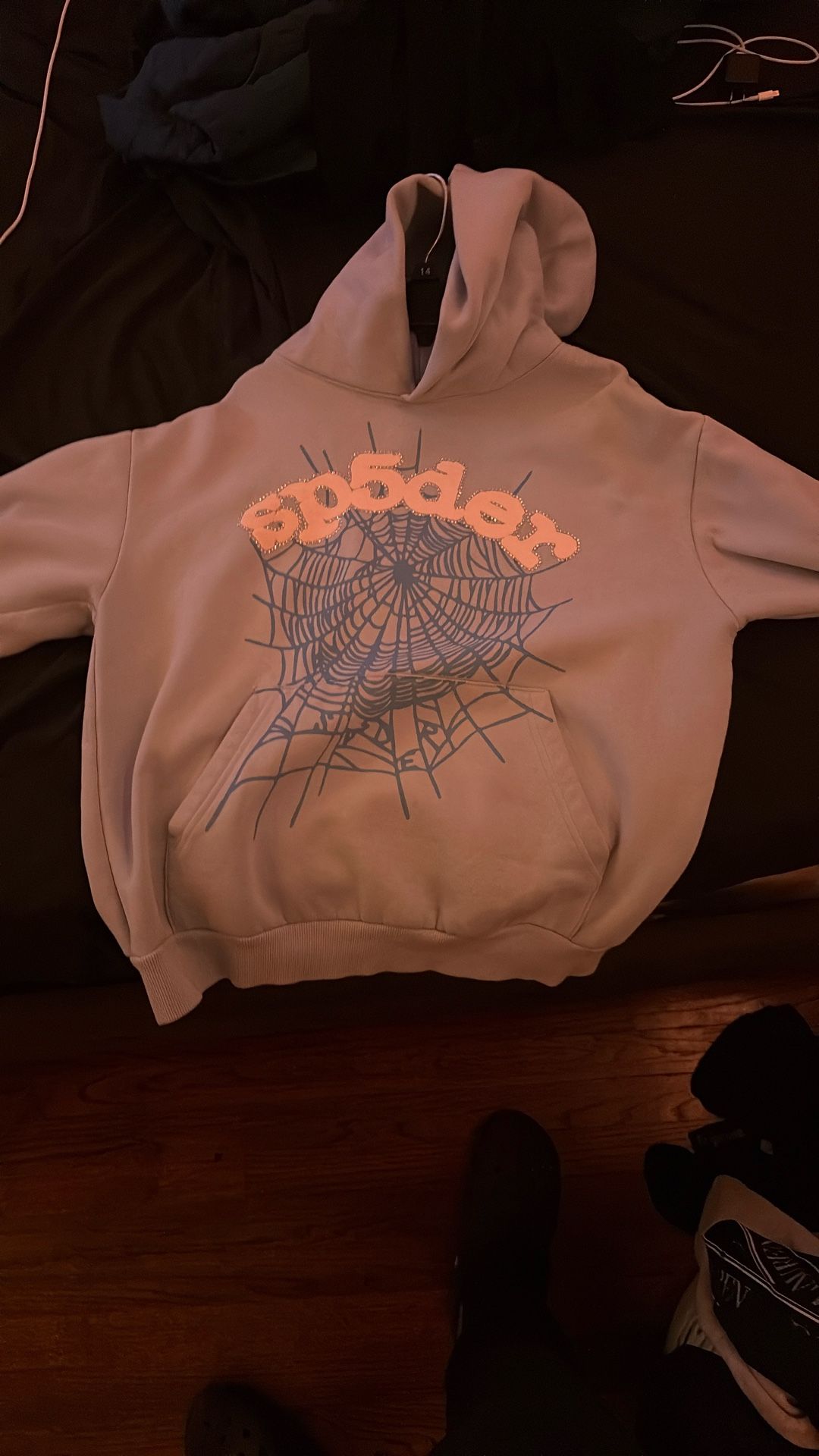 Blue Spider Hoodie