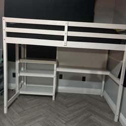 Twin loft bed