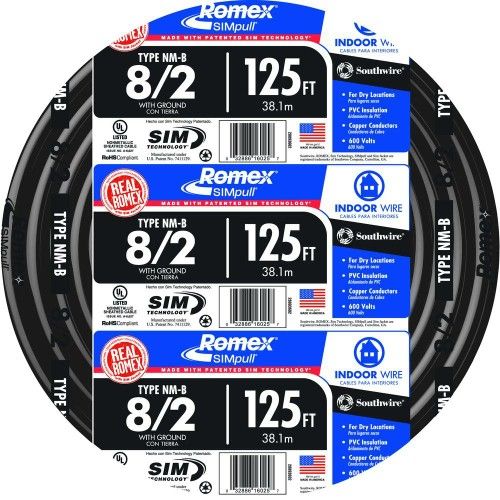 Romex Wire 14/3, 8/2 And 6/2