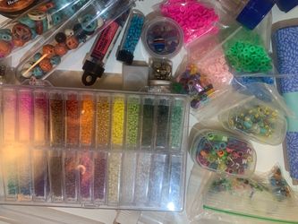 Large Jewelry Making Bead and Supply Lot