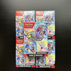 Pokemon Journey Together Booster Bundles