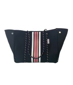 Neoprene Tote- ah adorned - Breast Cancer Edition