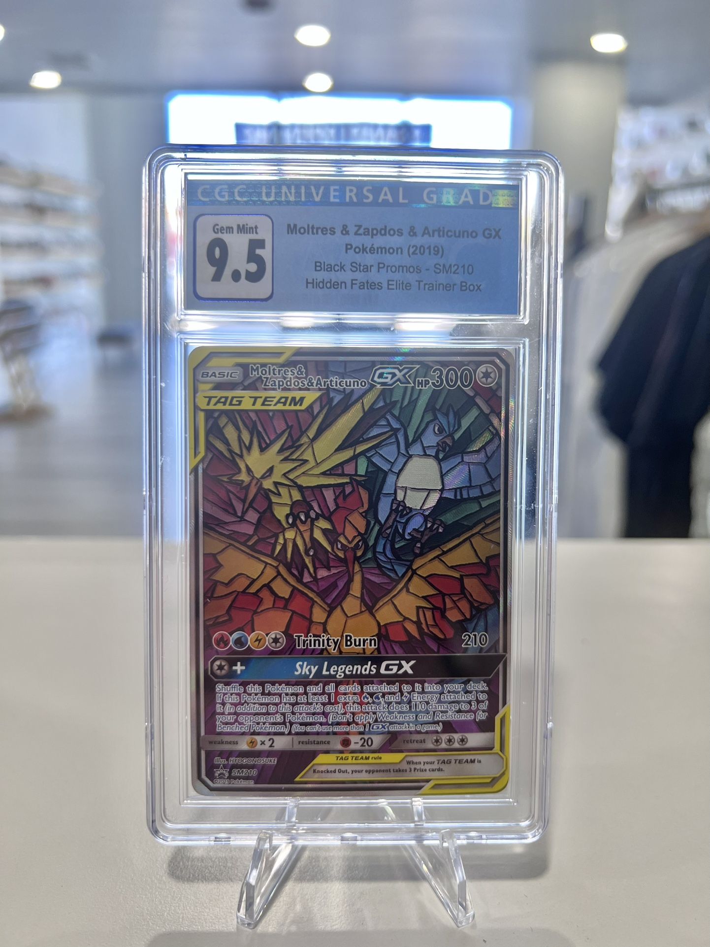 Pokemon Moltres & Zapdos & Articuno GX #SM210 Pokemon Promo