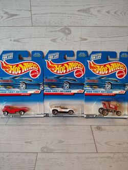 Vintage 90's Die Cast Hot Wheels ( First Editions)