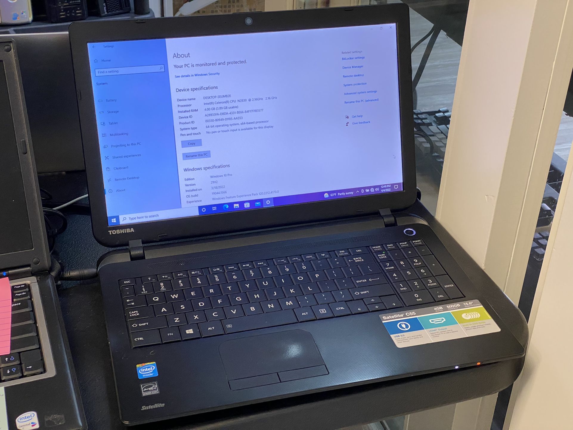 15.6” Laptop (Fully Works) 