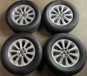 Brand New 18” Wheels and Tires - 2026 Toyota Grand Highlander XLE