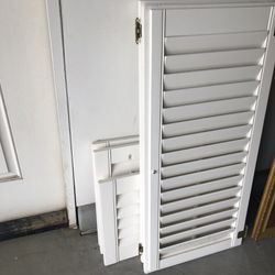 Various White Shutters Crafting DIY Upcycle