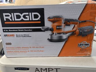 Rigid 6in Orbit sander #R2611