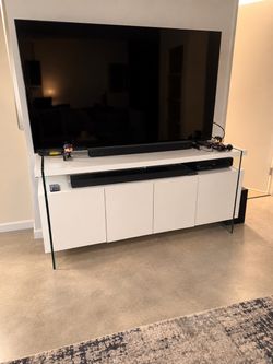 Modern White Furniture Set – 8 Pieces – $1,200 OBO
