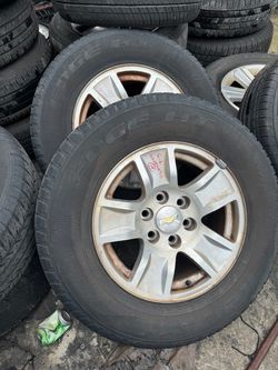 2014 Chevy Silverado Rims & Tires – Complete Set