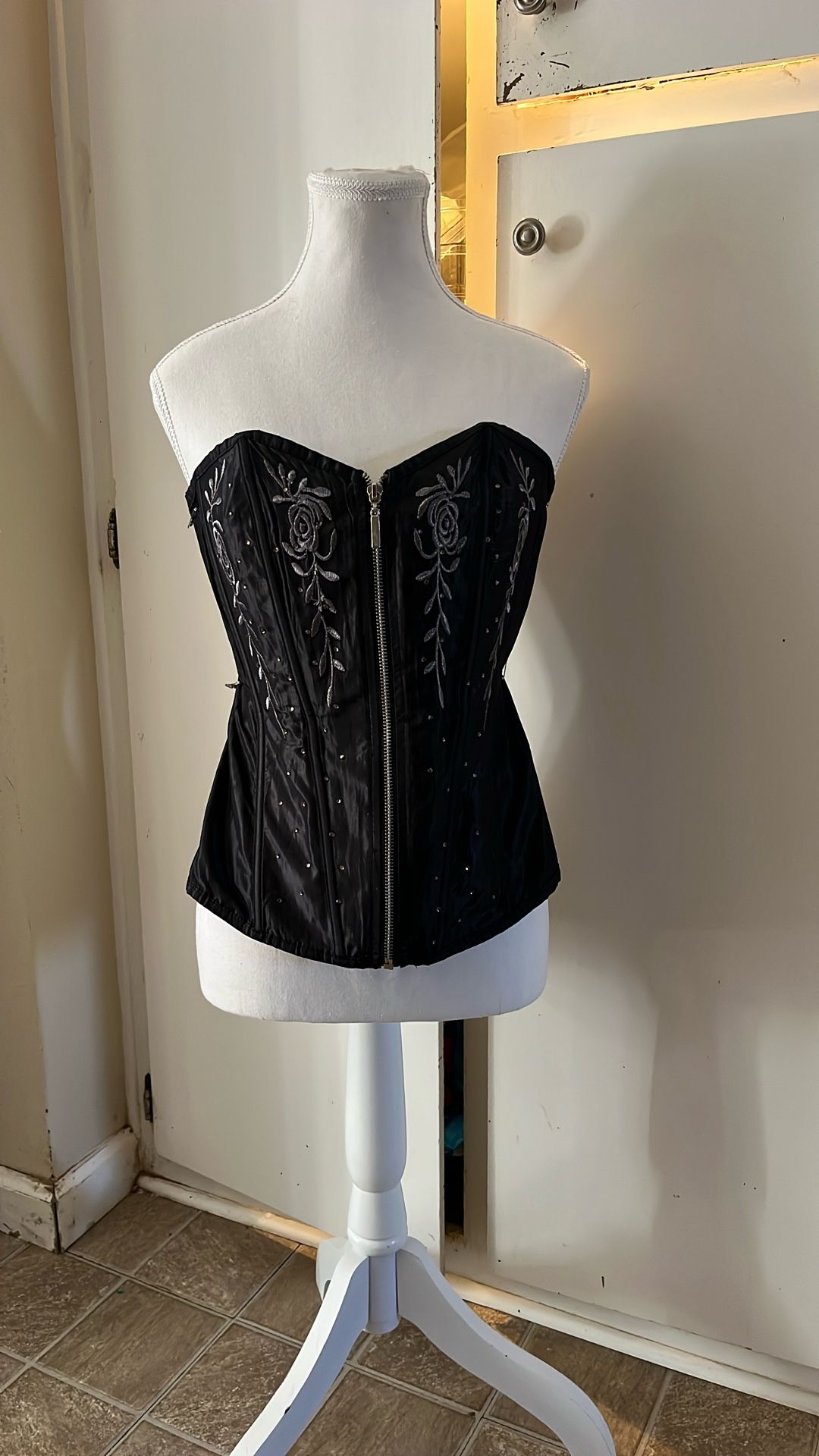 Sexy Catrina Corset Halloween Costume