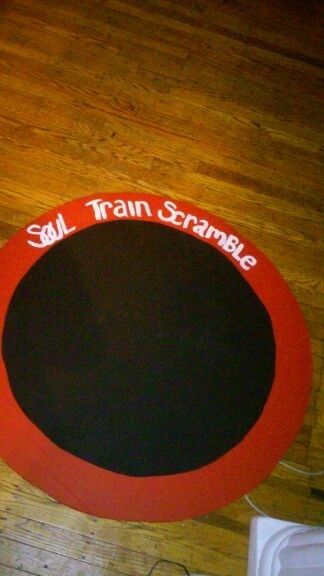 Soul Train Scramble Board