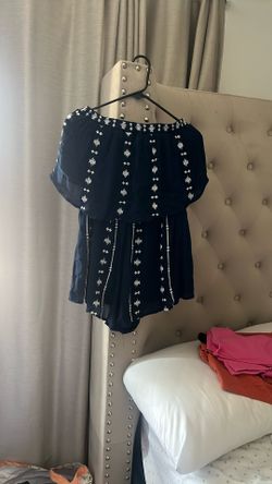 Strapless Romper Shorts